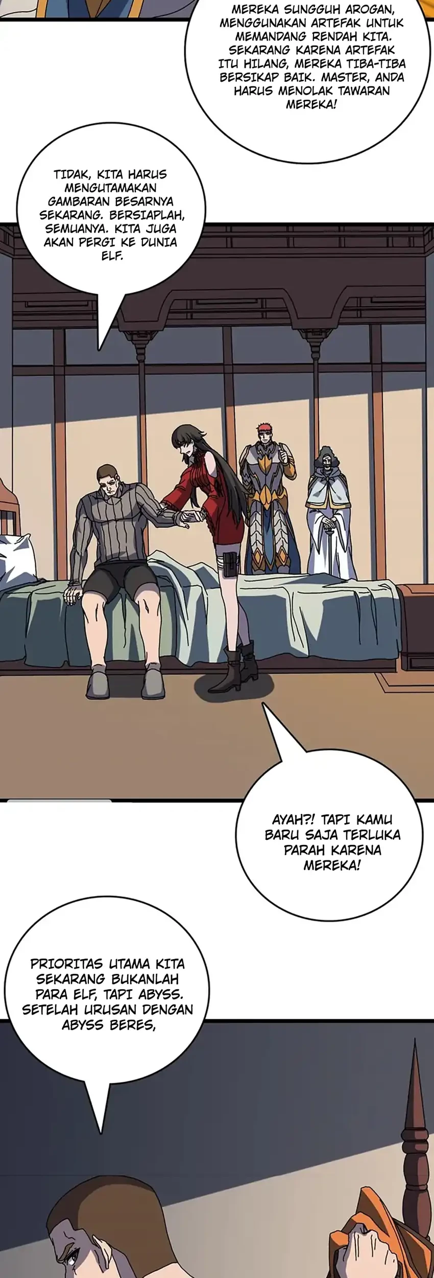 I Become Invincible Black Dragon Boss At The Start Chapter 77 Gambar 18