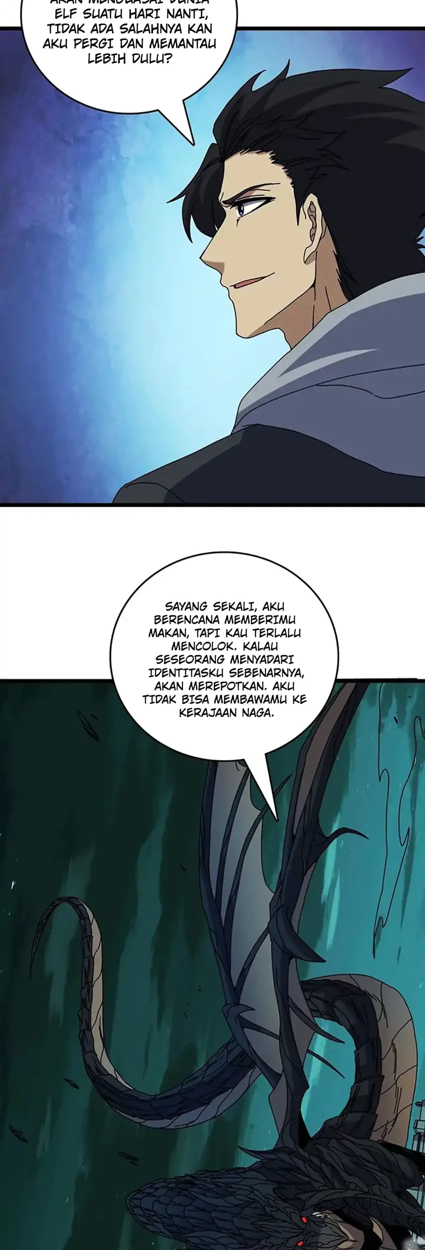 I Become Invincible Black Dragon Boss At The Start Chapter 77 Gambar 29
