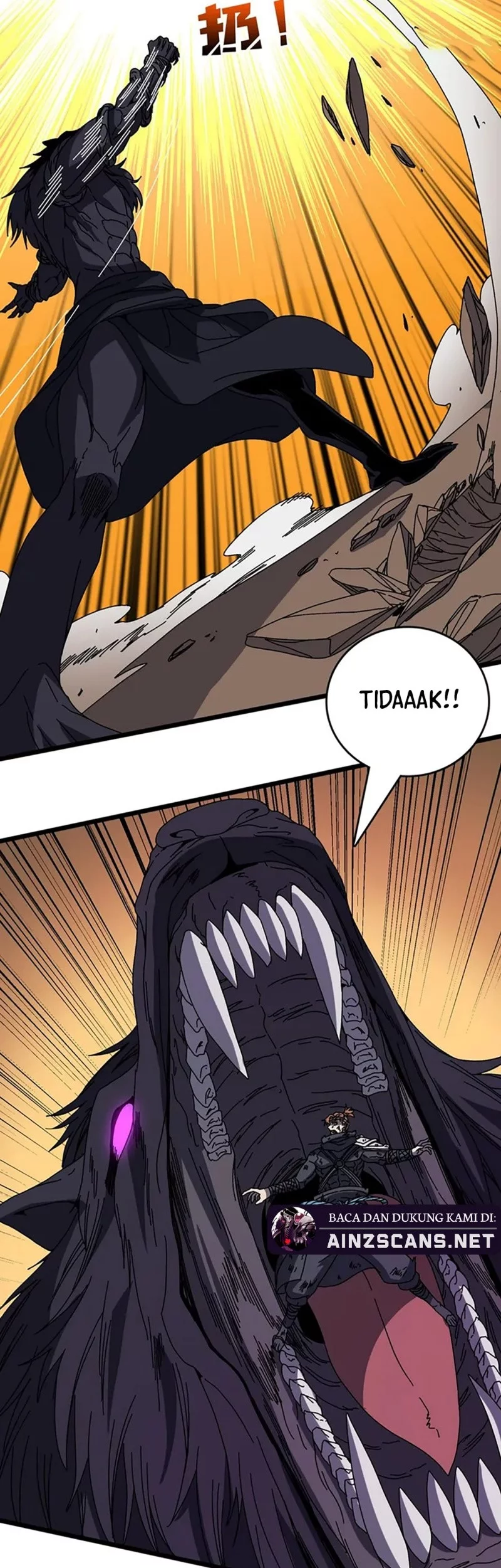 I Become Invincible Black Dragon Boss At The Start Chapter 78 Gambar 18