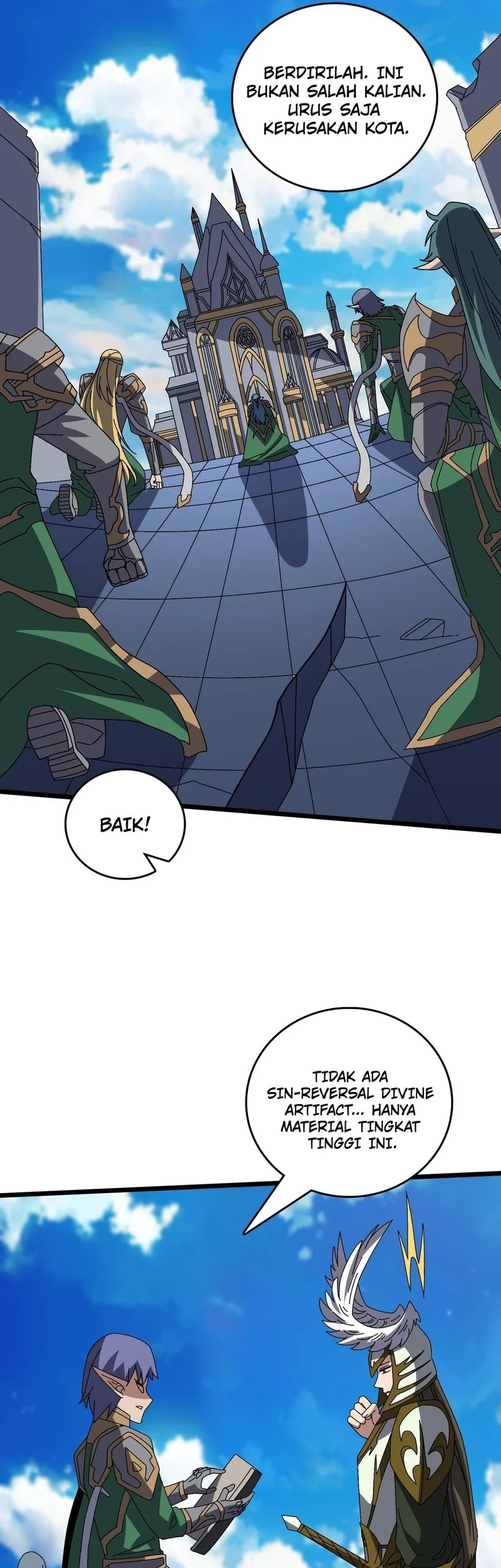 I Become Invincible Black Dragon Boss At The Start Chapter 79 Gambar 40