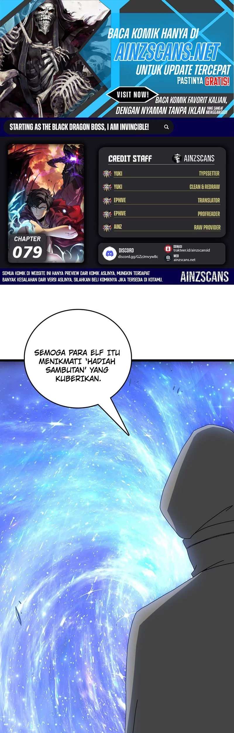 Baca Komik I Become Invincible Black Dragon Boss At The Start Chapter 79 Gambar 1