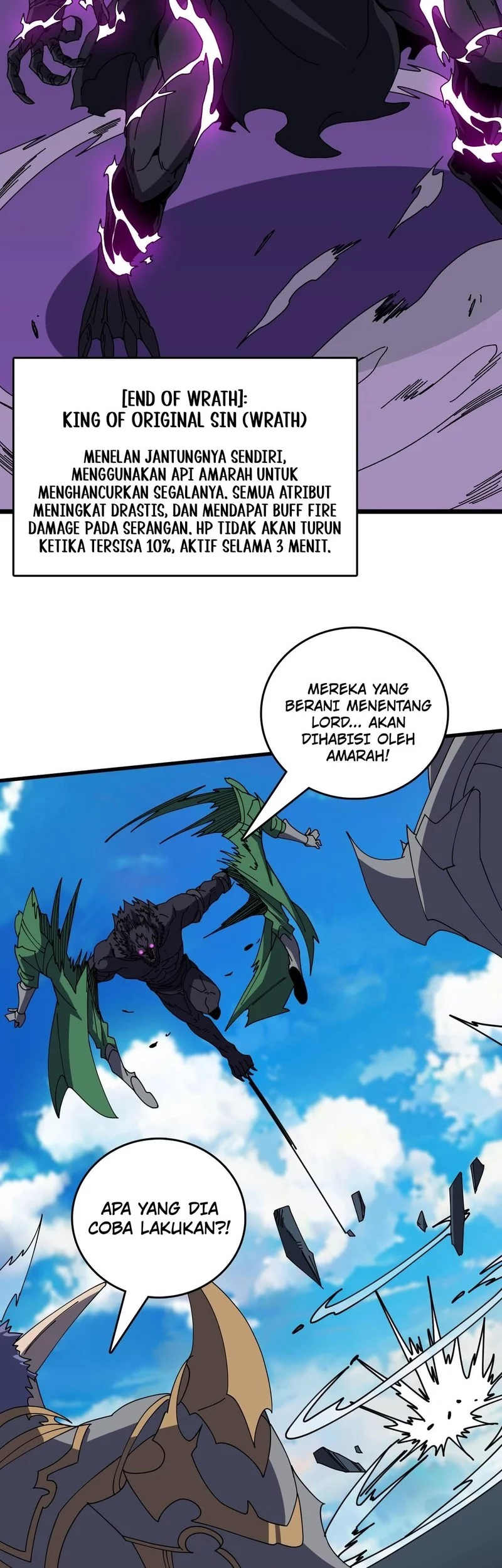 I Become Invincible Black Dragon Boss At The Start Chapter 79 Gambar 27