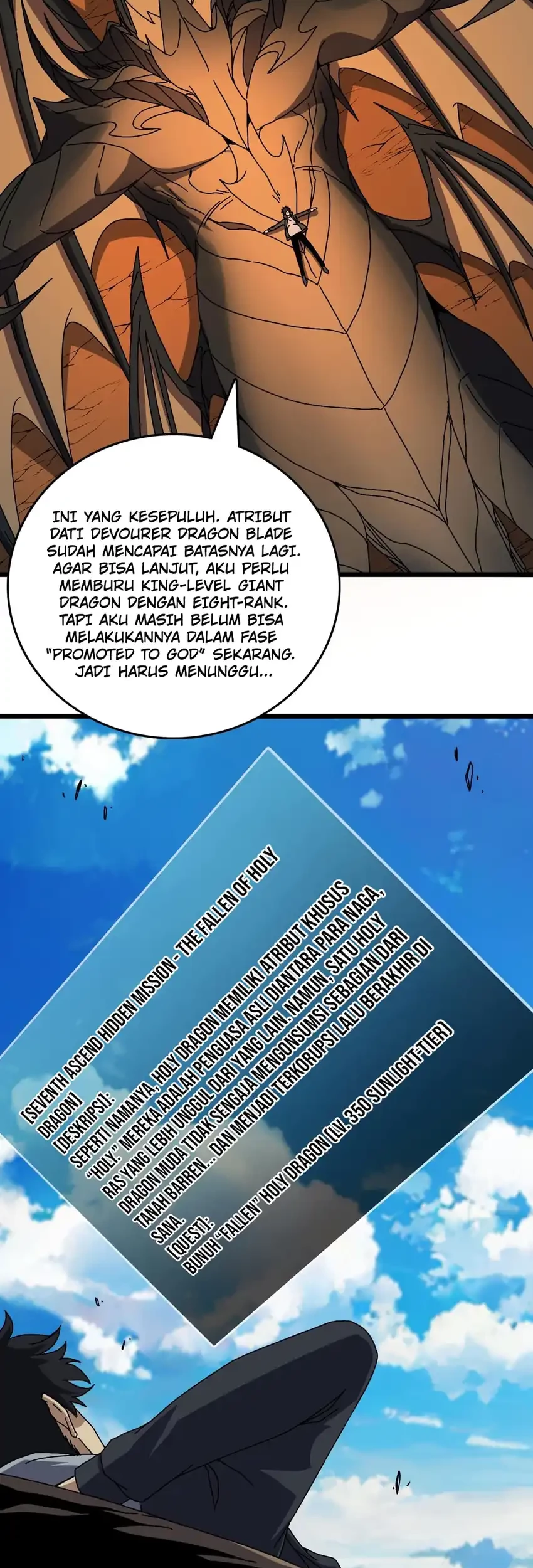 I Become Invincible Black Dragon Boss At The Start Chapter 80 Gambar 40