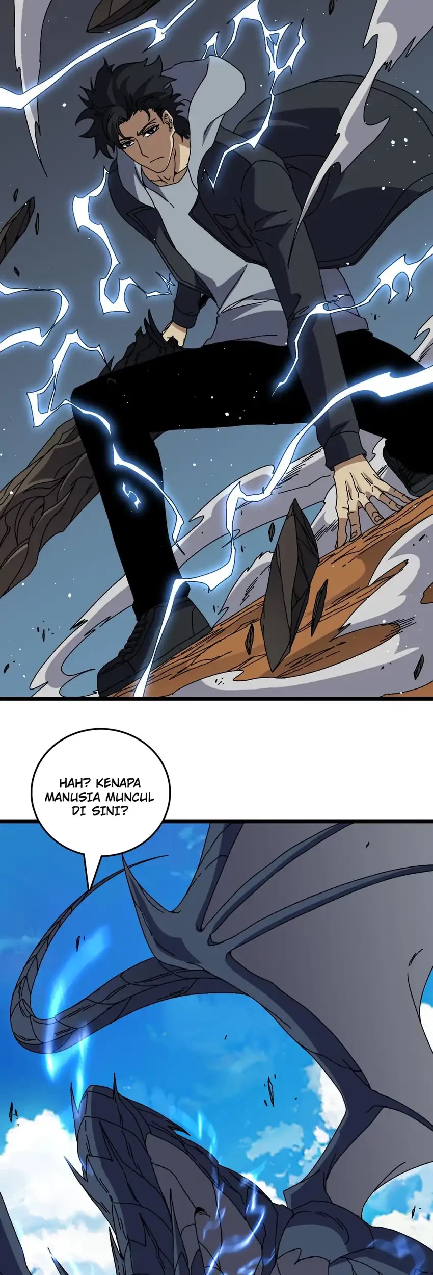 I Become Invincible Black Dragon Boss At The Start Chapter 80 Gambar 31