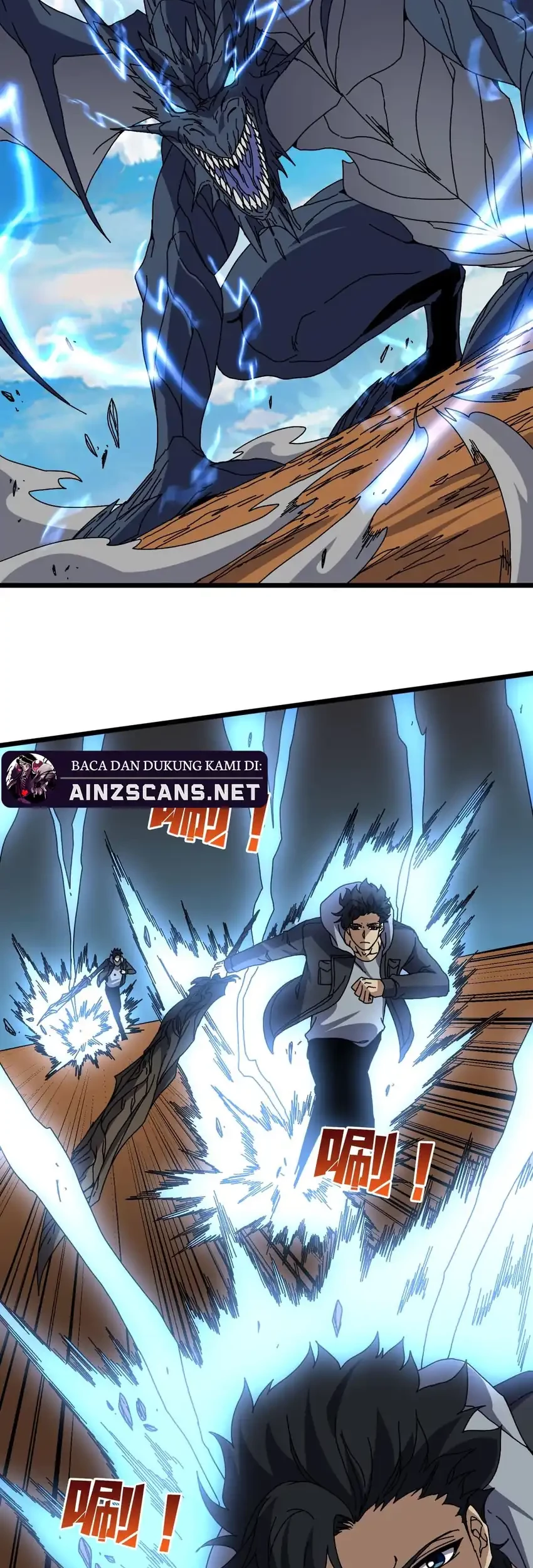 I Become Invincible Black Dragon Boss At The Start Chapter 80 Gambar 32