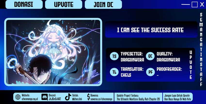 Baca Komik I Can See The Success Rate Chapter 11 Gambar 1