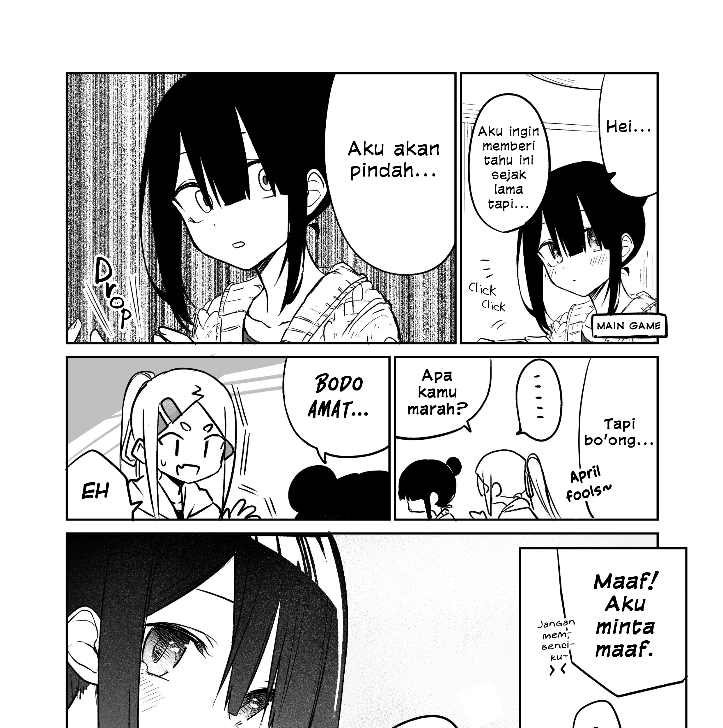 Baca Komik I Don’t Know What My Little Sister’s Friend Is Thinking! Chapter 17.2 Gambar 1