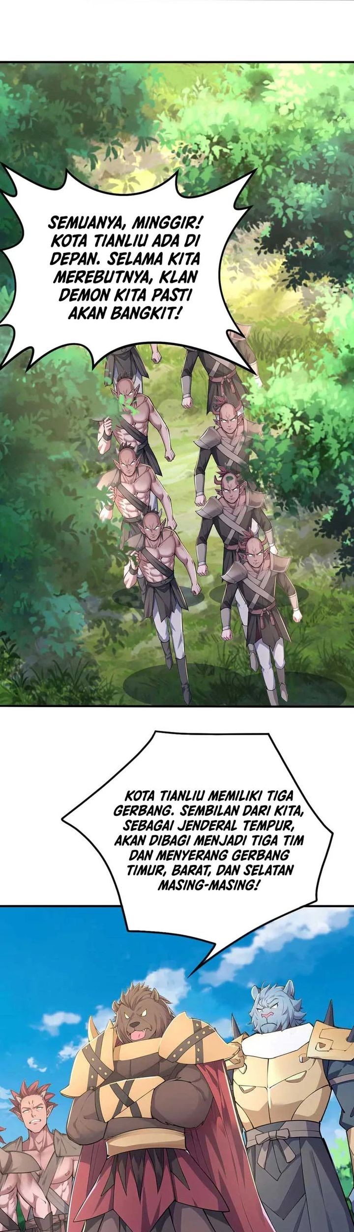 I Get Stronger By Doing Nothing Chapter 53 Gambar 29