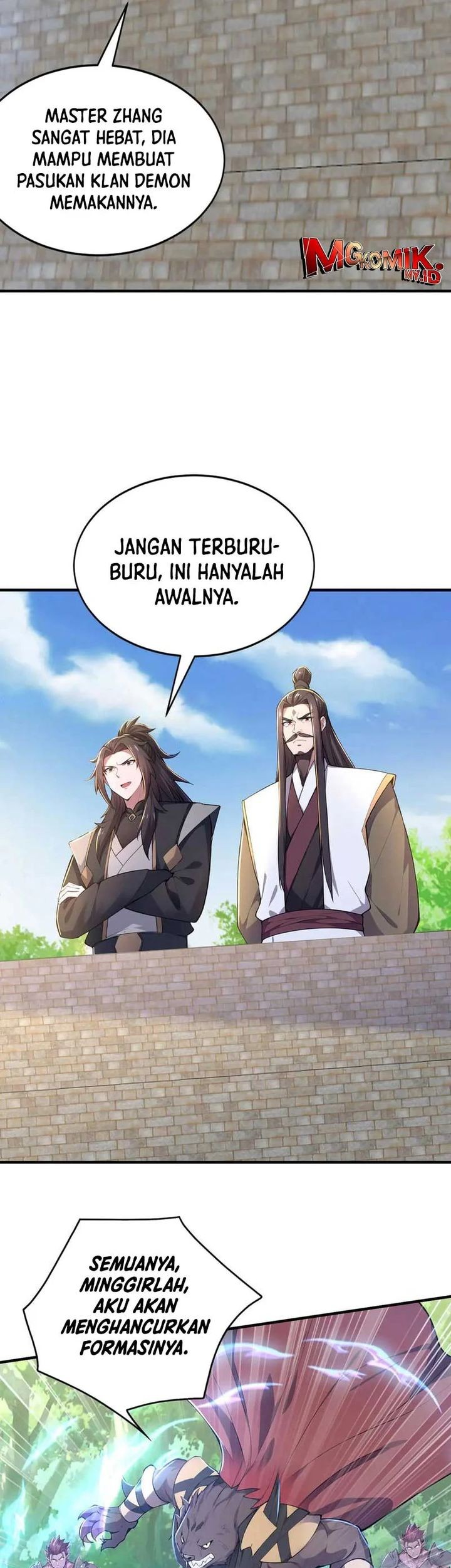 I Get Stronger By Doing Nothing Chapter 53 Gambar 35