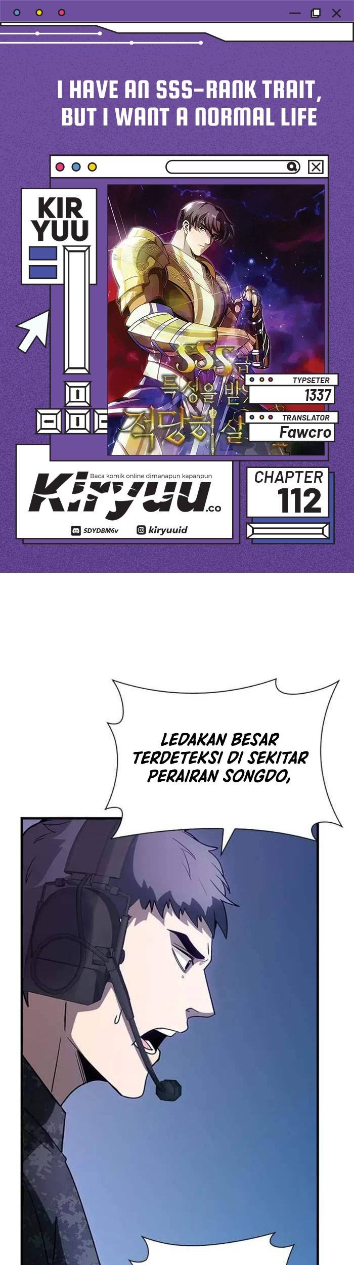 Baca Komik I have an SSS-rank Trait, but I want a Normal Life Chapter 112 Gambar 1