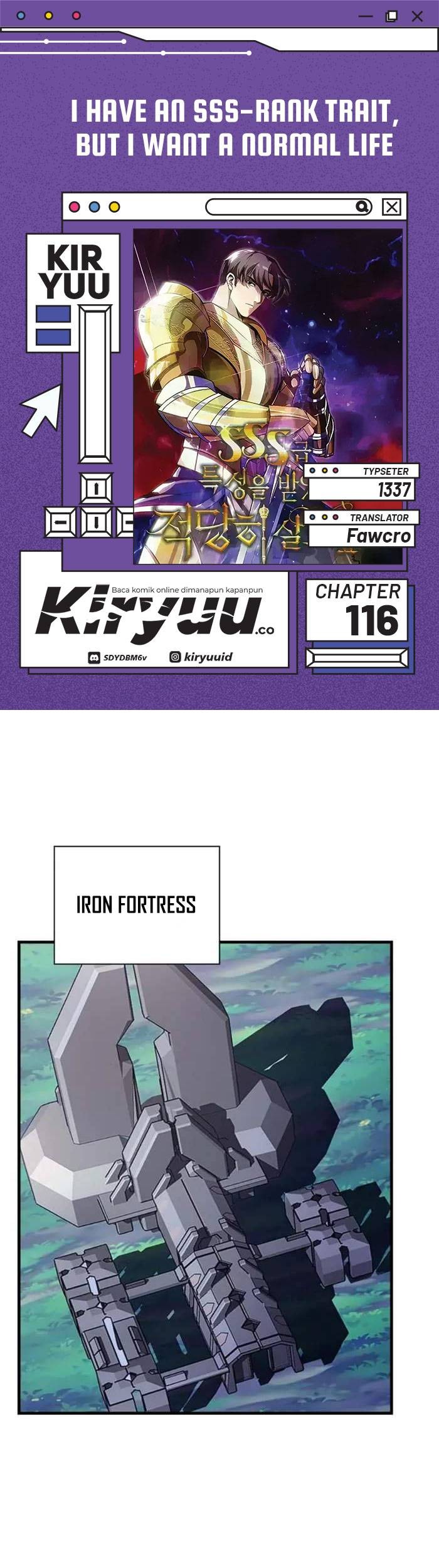 Baca Komik I have an SSS-rank Trait, but I want a Normal Life Chapter 116 Gambar 1