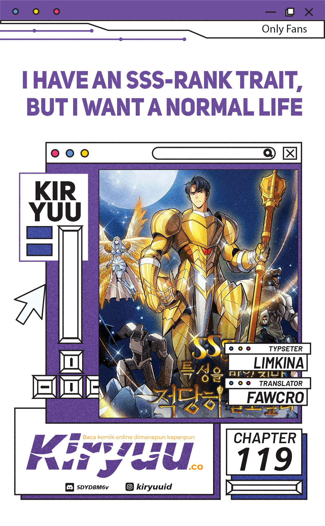 Baca Komik I have an SSS-rank Trait, but I want a Normal Life Chapter 119 Gambar 1