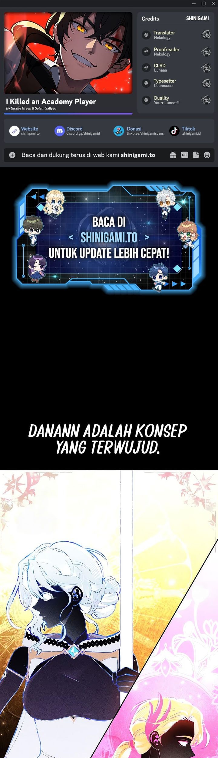 Baca Komik I Killed An Academy Player Chapter 89 Gambar 1