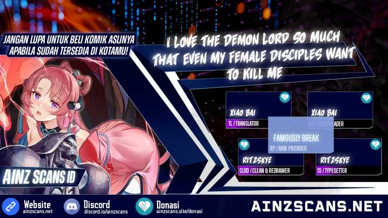 Baca Komik I Love the Demon Lord So Much That Even My Female Disciples Want to Kill Me Chapter 66 Gambar 1