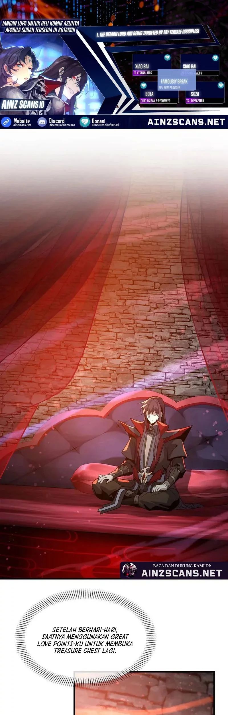 Baca Komik I Love the Demon Lord So Much That Even My Female Disciples Want to Kill Me Chapter 86 Gambar 1