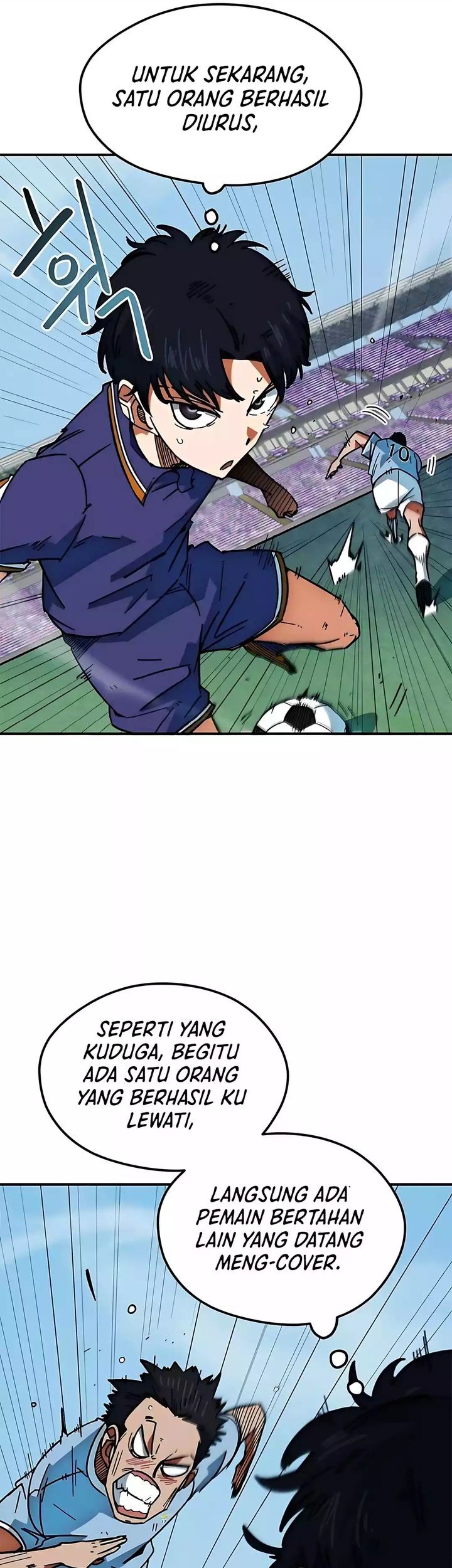 I’m Being Misunderstood as a Soccer Genius Chapter 40 Gambar 17