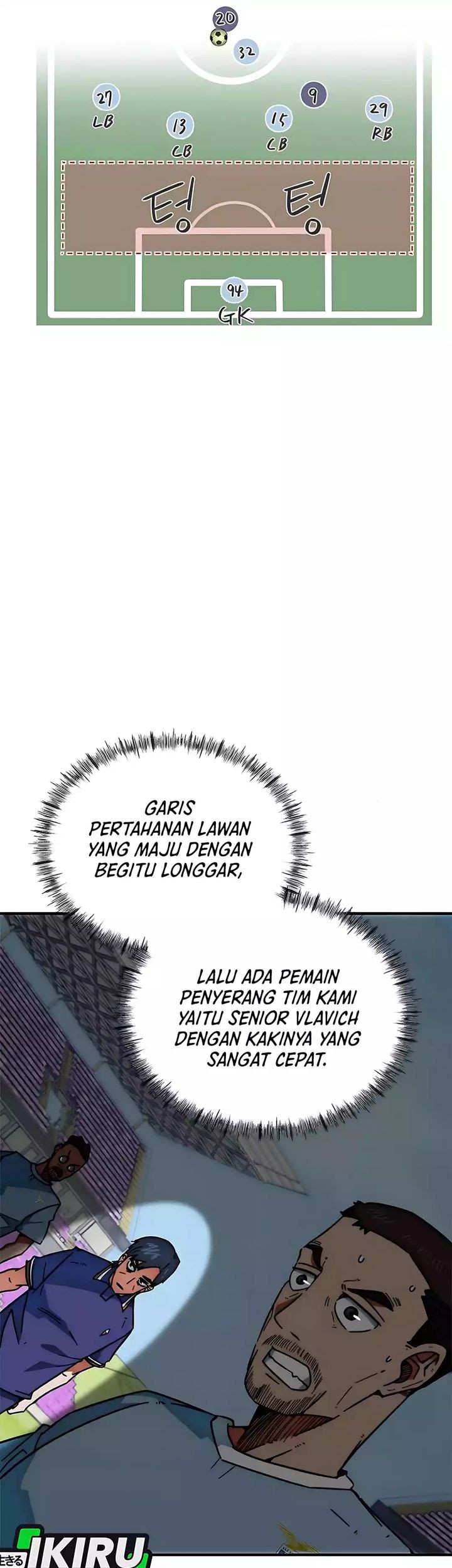 I’m Being Misunderstood as a Soccer Genius Chapter 40 Gambar 28