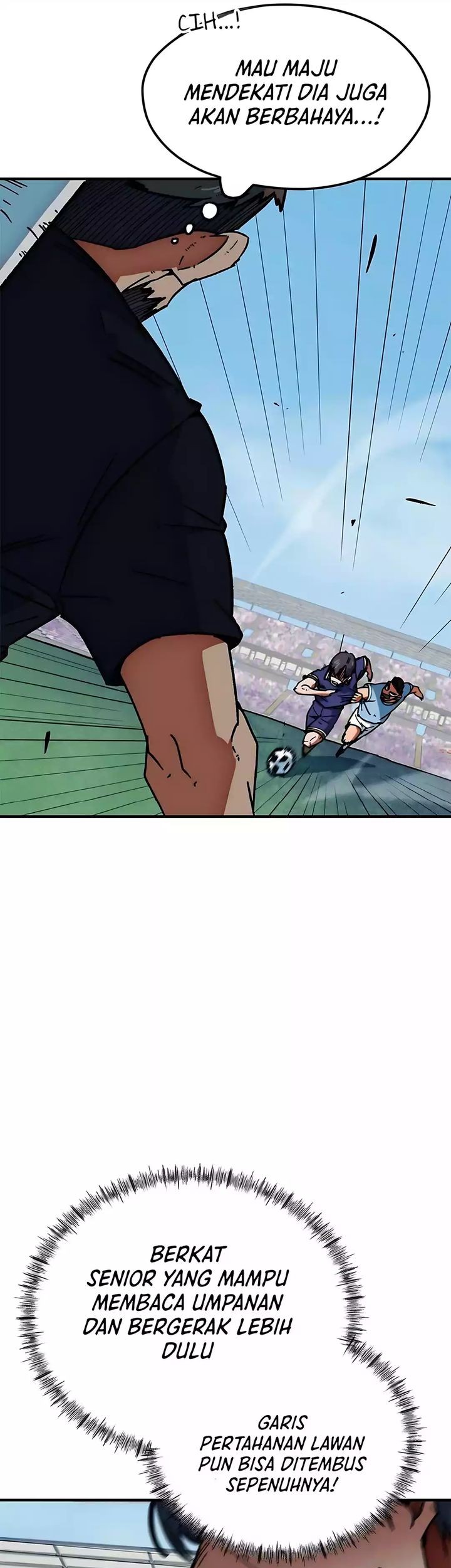 I’m Being Misunderstood as a Soccer Genius Chapter 40 Gambar 34