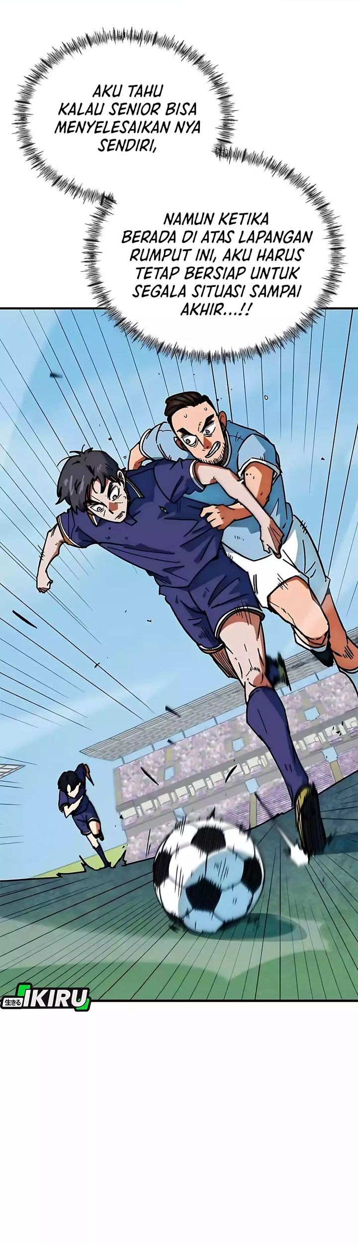 I’m Being Misunderstood as a Soccer Genius Chapter 40 Gambar 36