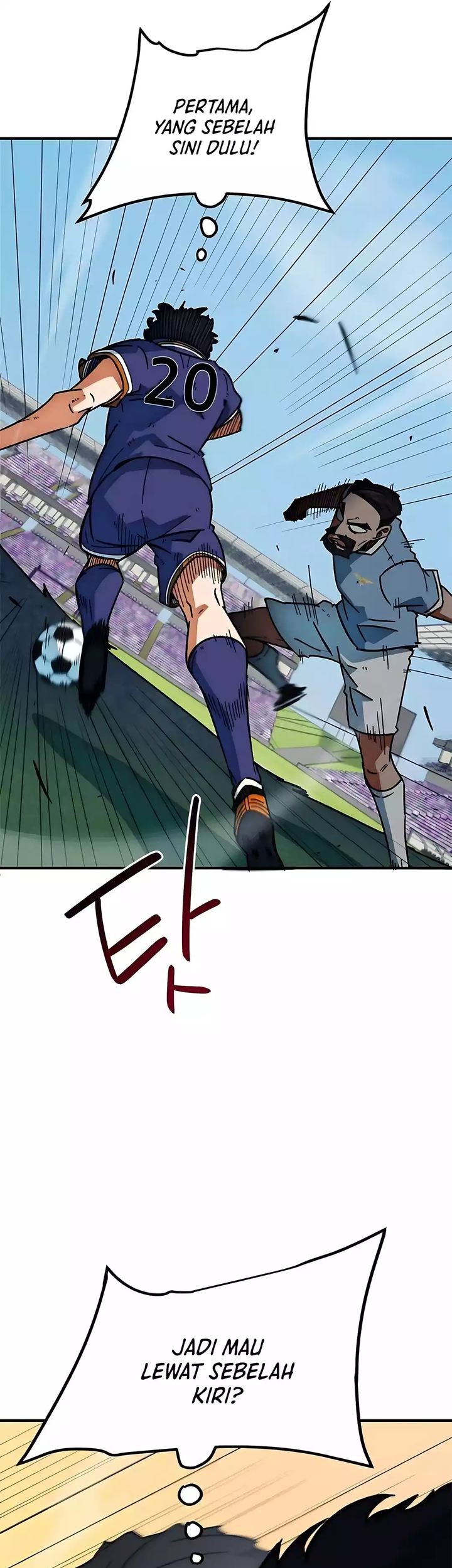 I’m Being Misunderstood as a Soccer Genius Chapter 40 Gambar 13