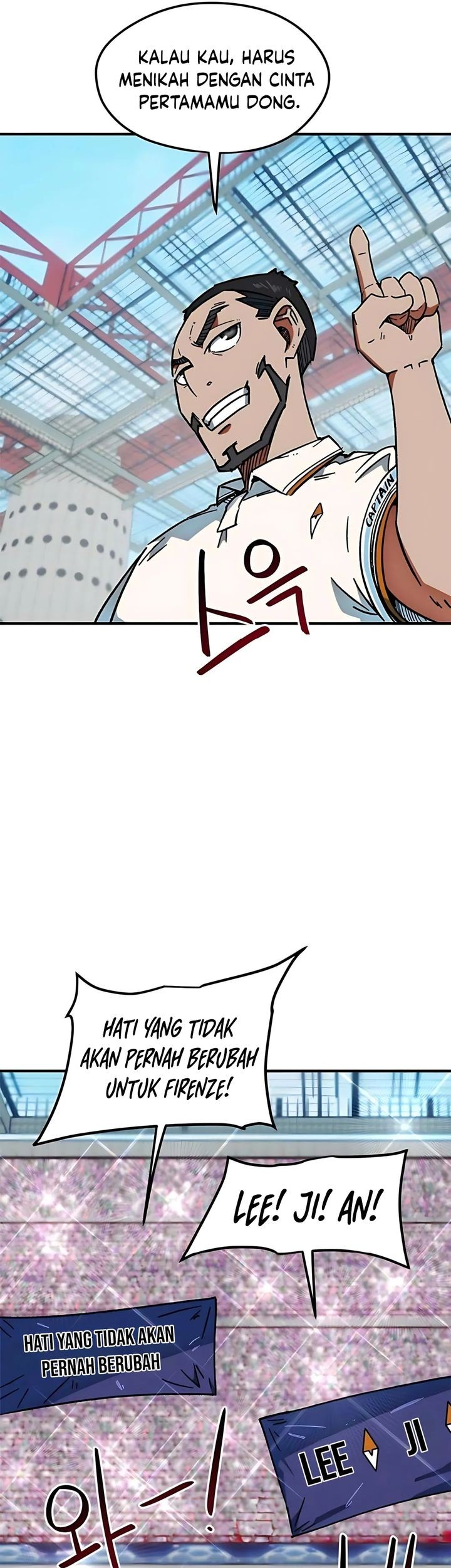 I’m Being Misunderstood as a Soccer Genius Chapter 42 Gambar 29