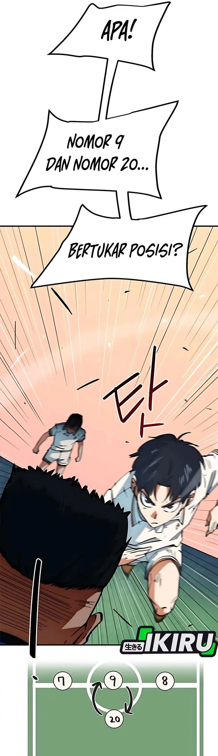 I’m Being Misunderstood as a Soccer Genius Chapter 43 Gambar 77