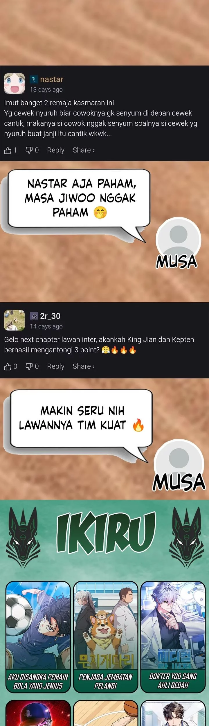 I’m Being Misunderstood as a Soccer Genius Chapter 43 Gambar 89