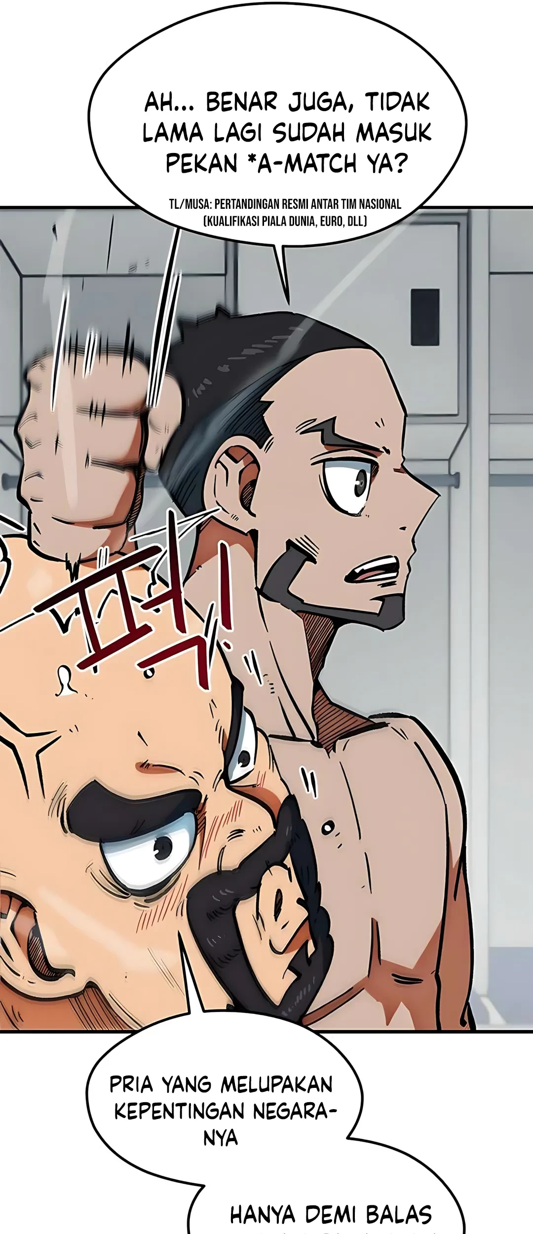 I’m Being Misunderstood as a Soccer Genius Chapter 44 Gambar 108