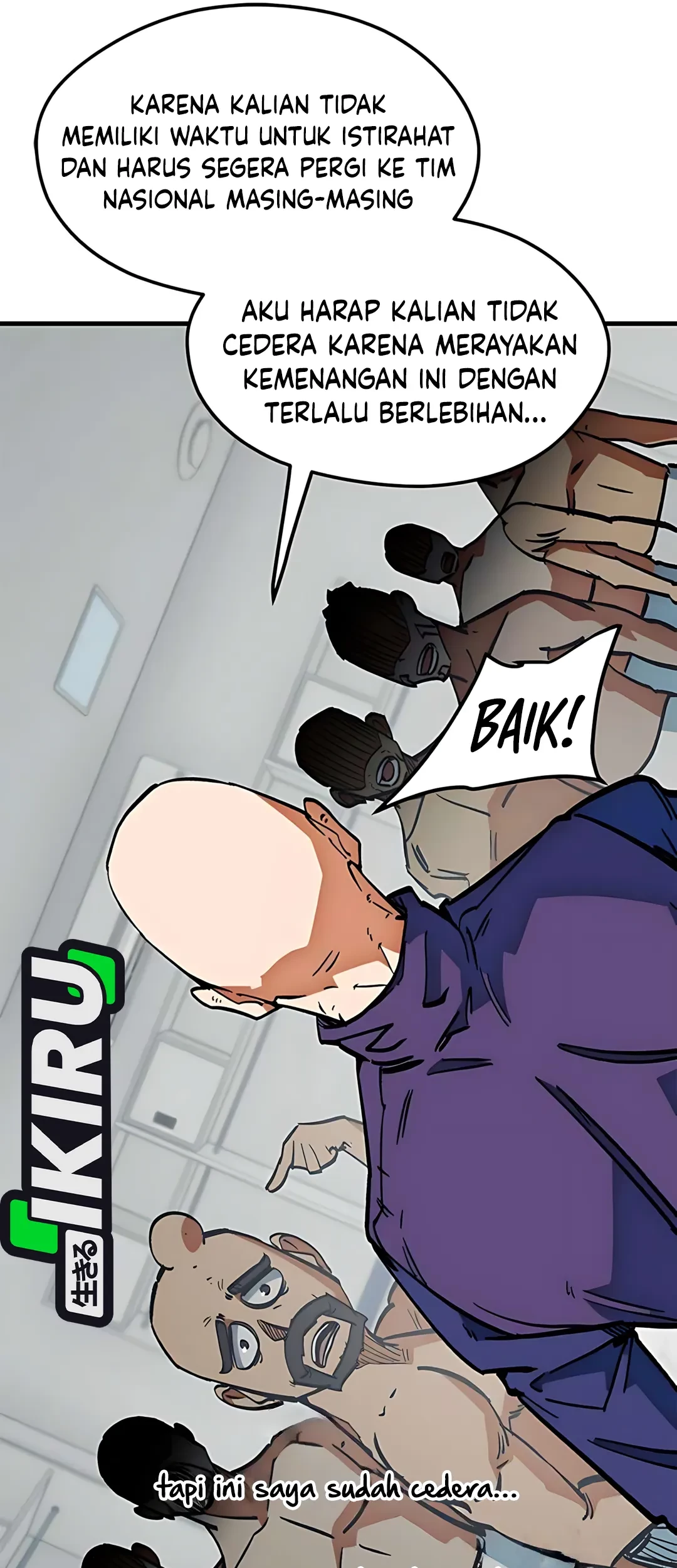 I’m Being Misunderstood as a Soccer Genius Chapter 44 Gambar 110