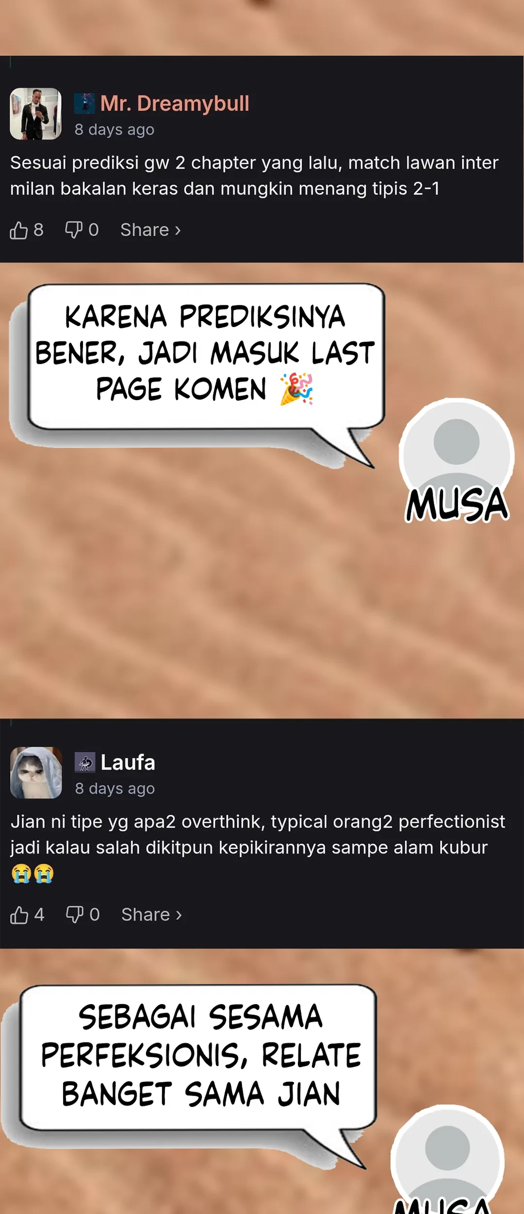 I’m Being Misunderstood as a Soccer Genius Chapter 44 Gambar 128