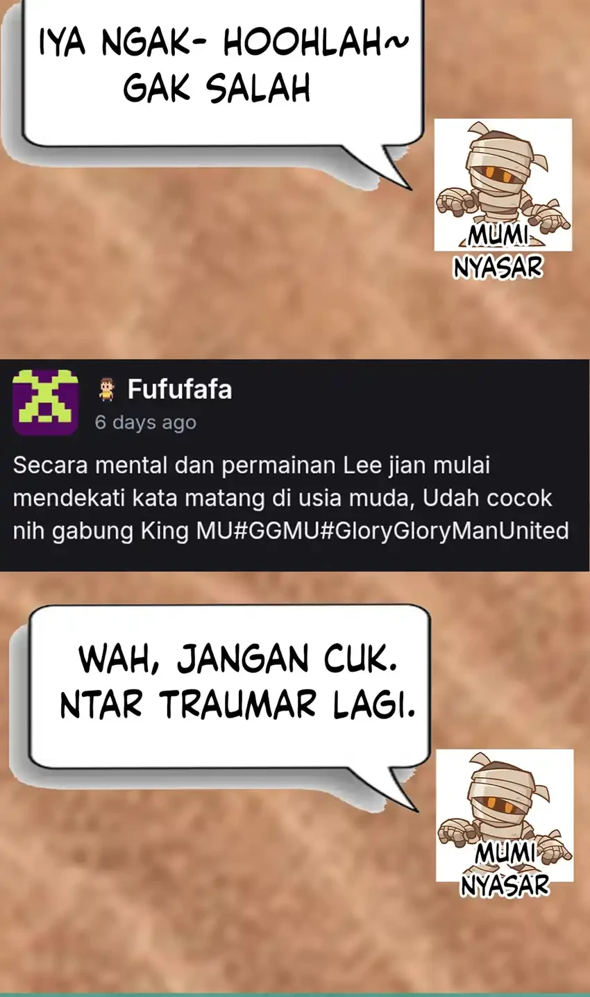 I’m Being Misunderstood as a Soccer Genius Chapter 46 Gambar 107