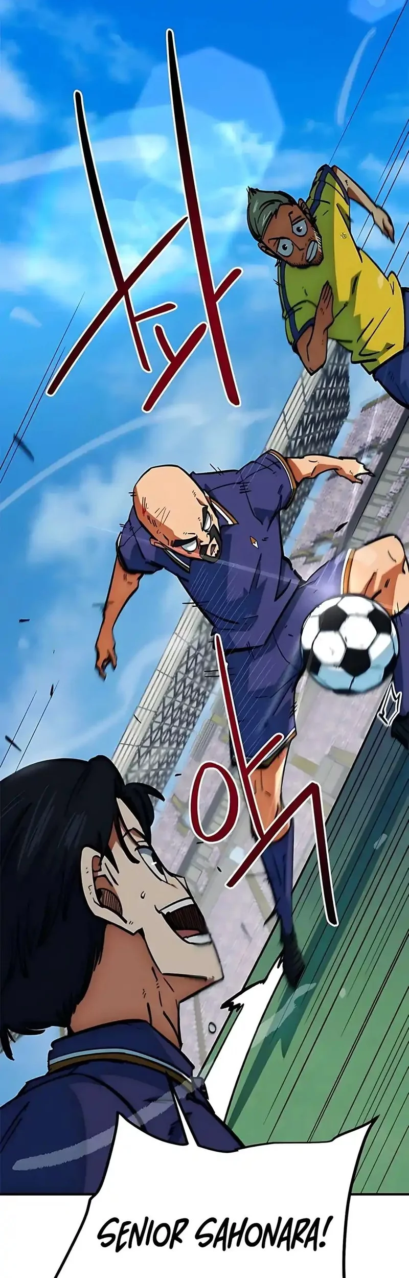 I’m Being Misunderstood as a Soccer Genius Chapter 47 Gambar 40