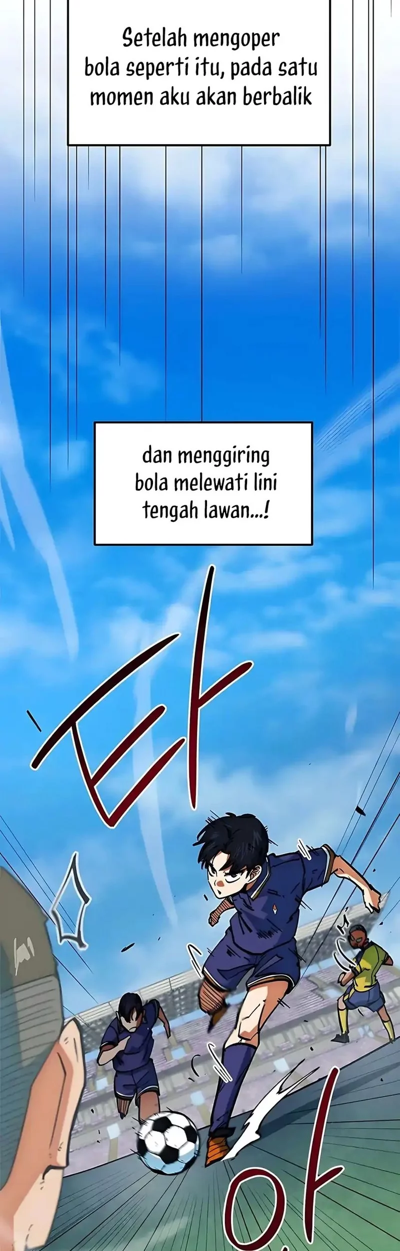 I’m Being Misunderstood as a Soccer Genius Chapter 47 Gambar 49