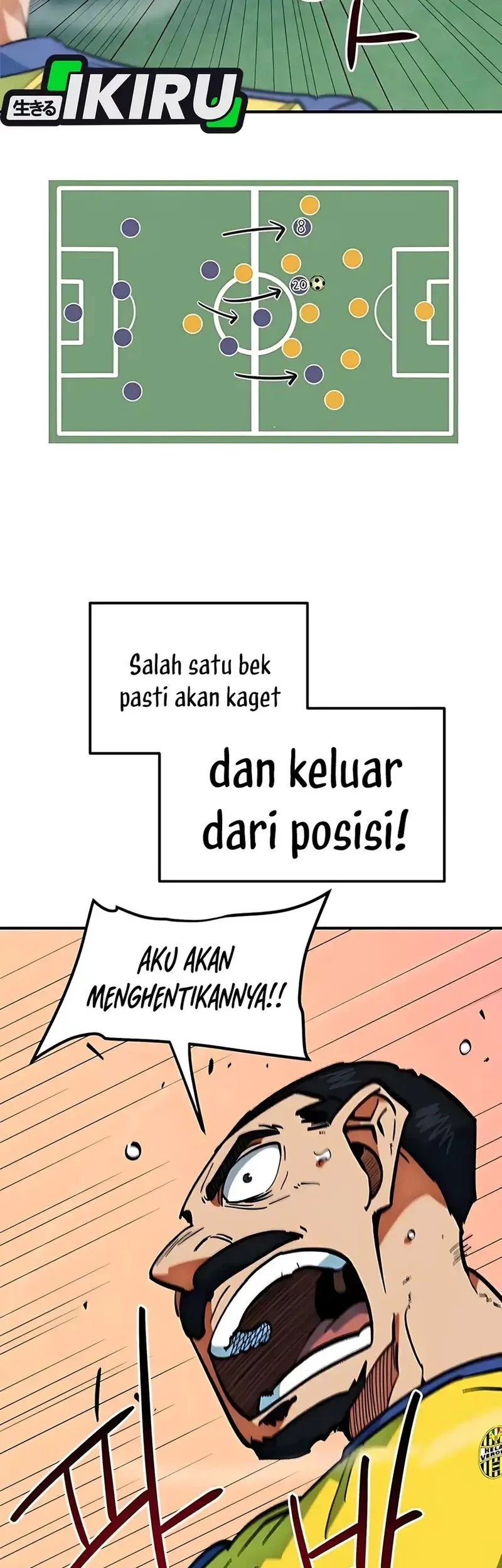 I’m Being Misunderstood as a Soccer Genius Chapter 47 Gambar 50