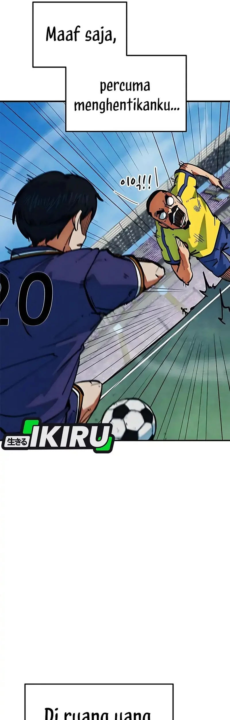 I’m Being Misunderstood as a Soccer Genius Chapter 47 Gambar 52