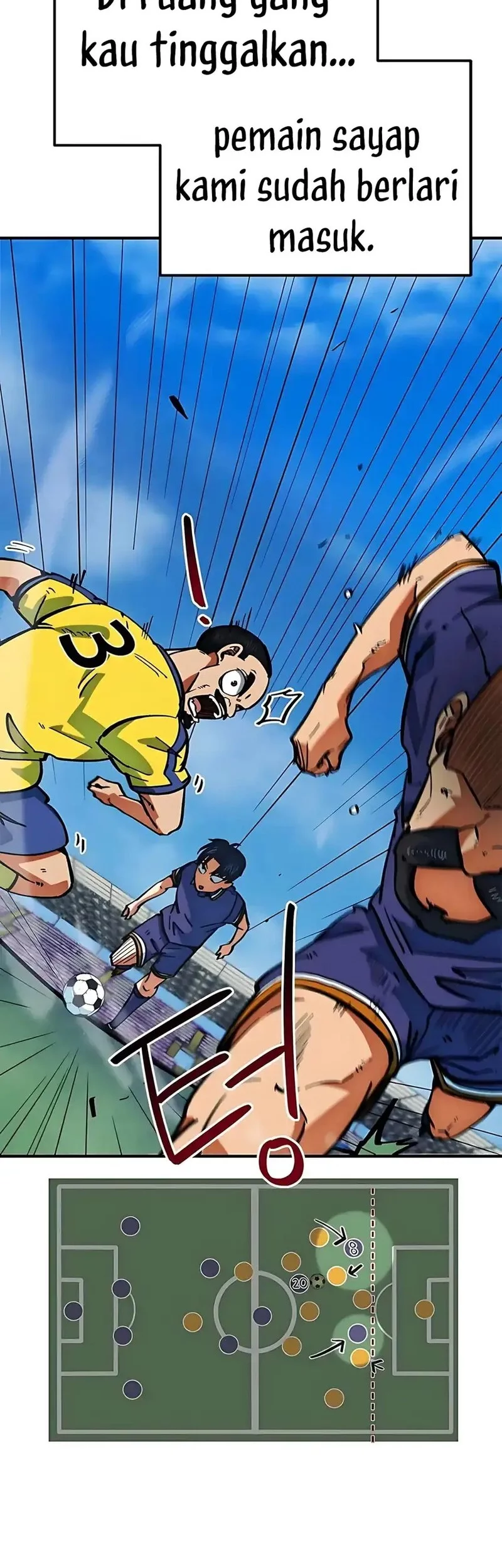 I’m Being Misunderstood as a Soccer Genius Chapter 47 Gambar 53