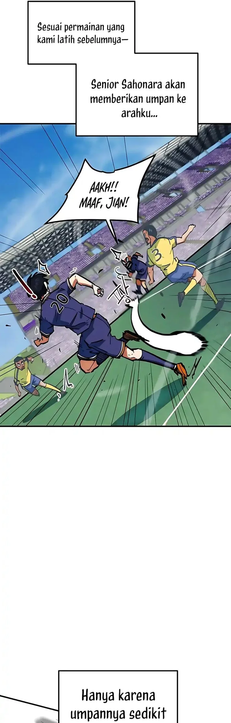 I’m Being Misunderstood as a Soccer Genius Chapter 47 Gambar 76