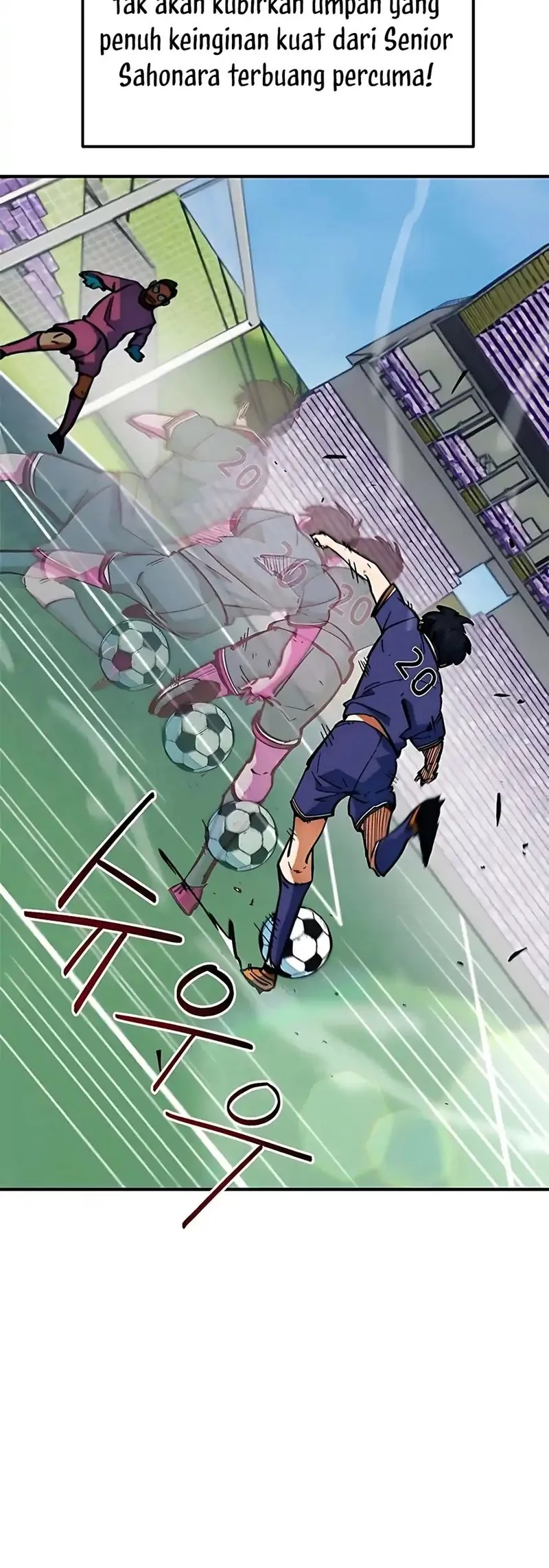 I’m Being Misunderstood as a Soccer Genius Chapter 47 Gambar 78