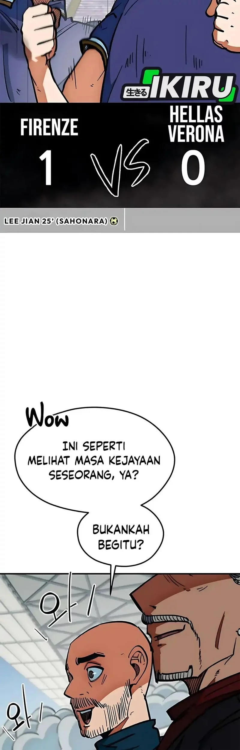 I’m Being Misunderstood as a Soccer Genius Chapter 47 Gambar 84