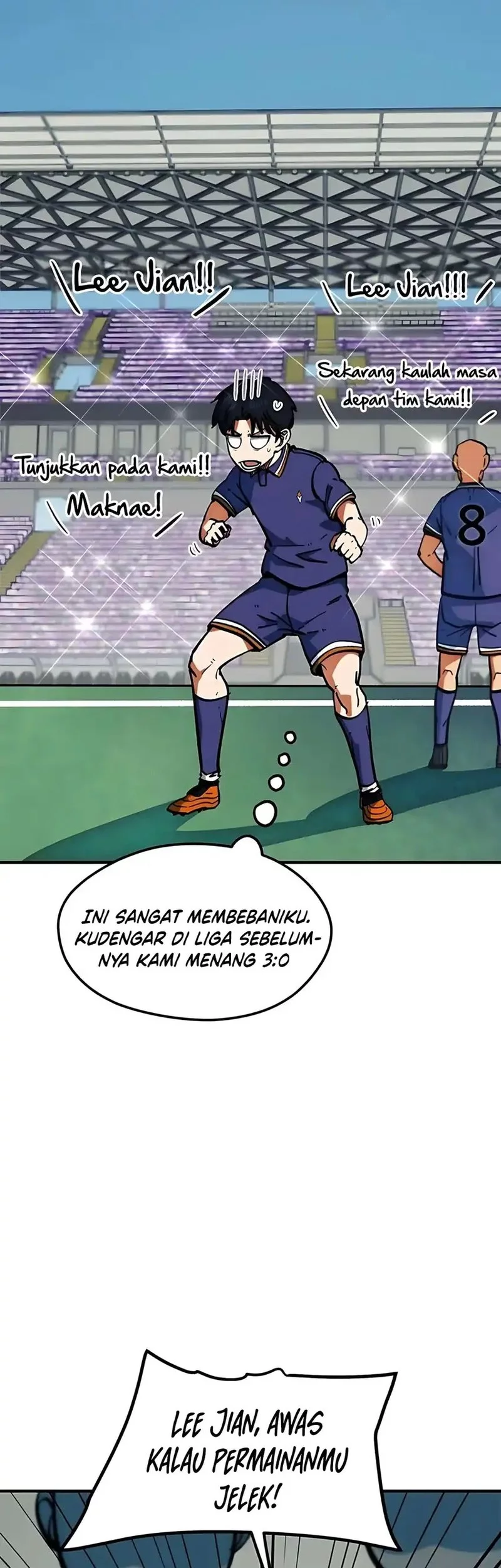 I’m Being Misunderstood as a Soccer Genius Chapter 47 Gambar 17