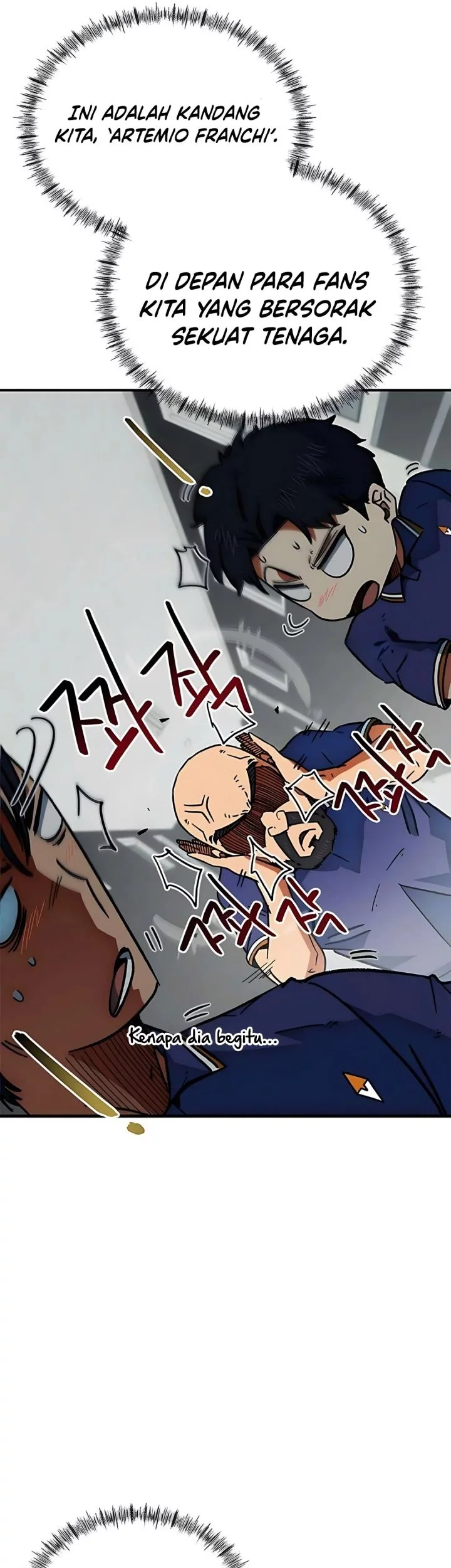 I’m Being Misunderstood as a Soccer Genius Chapter 48 Gambar 36