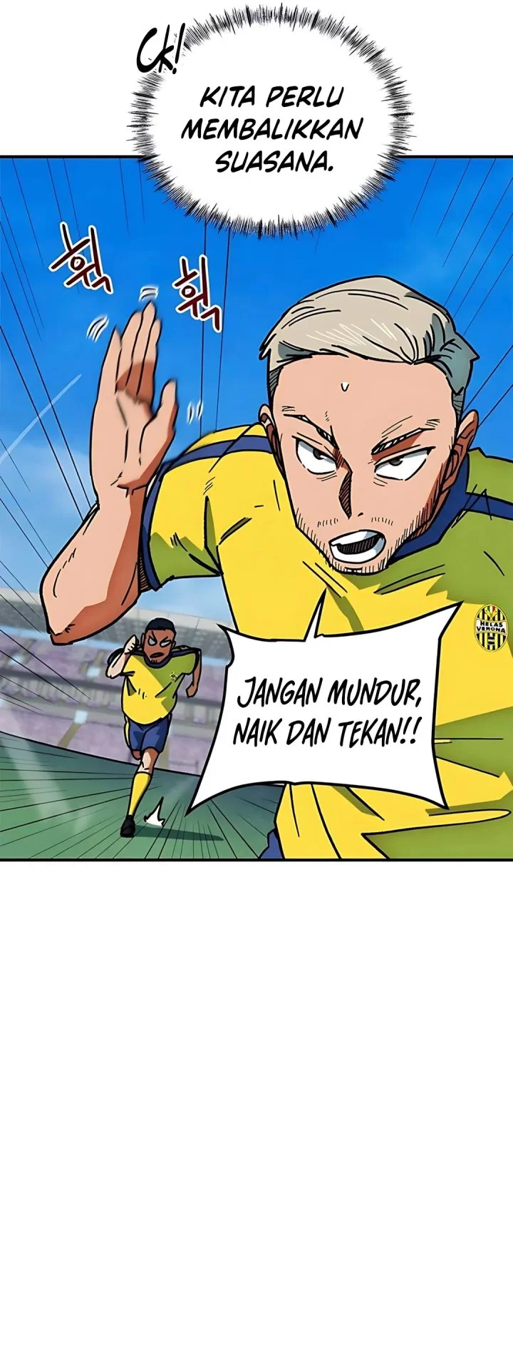 I’m Being Misunderstood as a Soccer Genius Chapter 48 Gambar 41