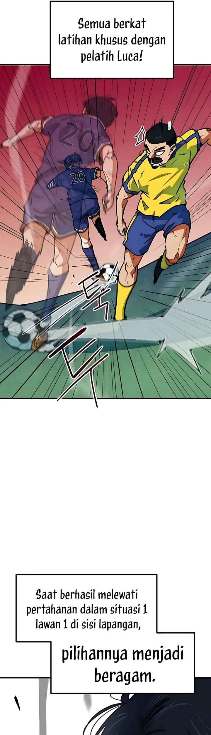 I’m Being Misunderstood as a Soccer Genius Chapter 48 Gambar 58