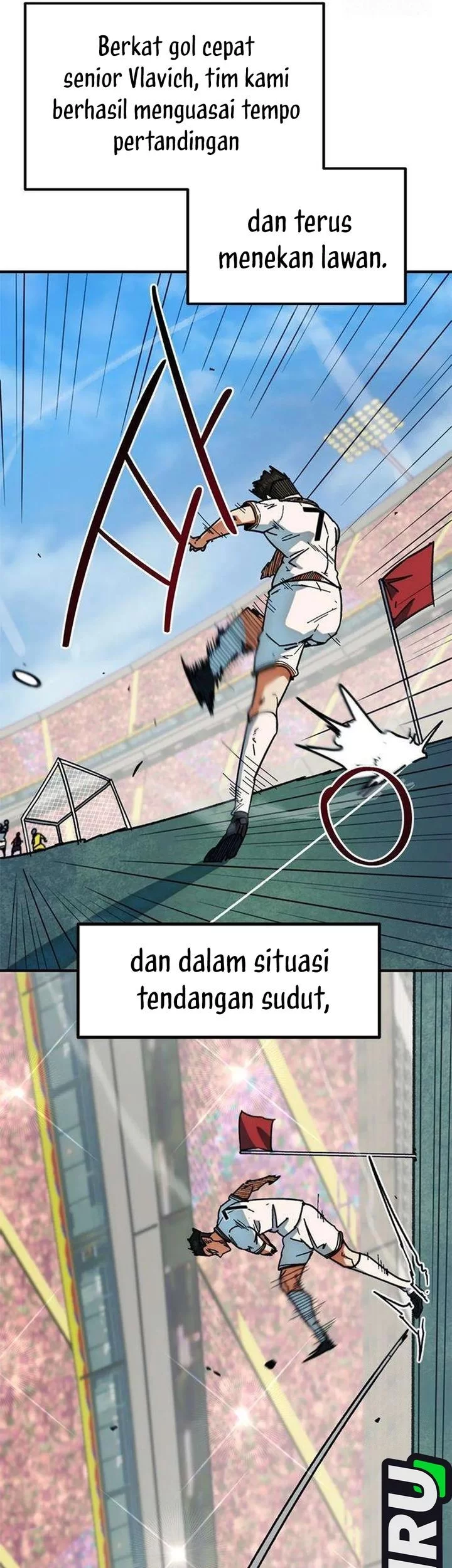 I’m Being Misunderstood as a Soccer Genius Chapter 49 Gambar 62