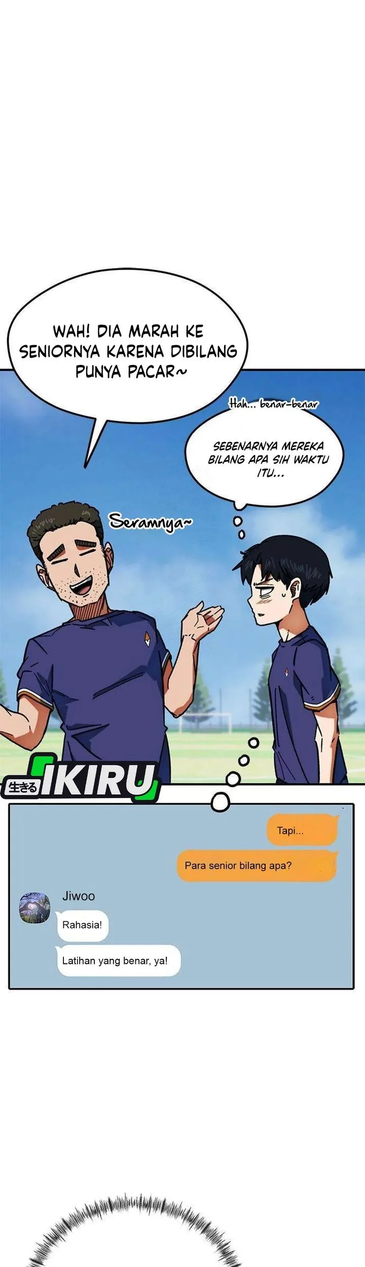 I’m Being Misunderstood as a Soccer Genius Chapter 49 Gambar 15
