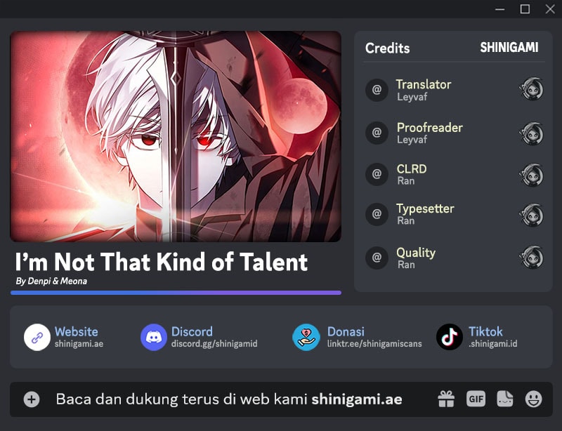 Baca Komik I’m Not That Kind of Talent Chapter 79 Gambar 1