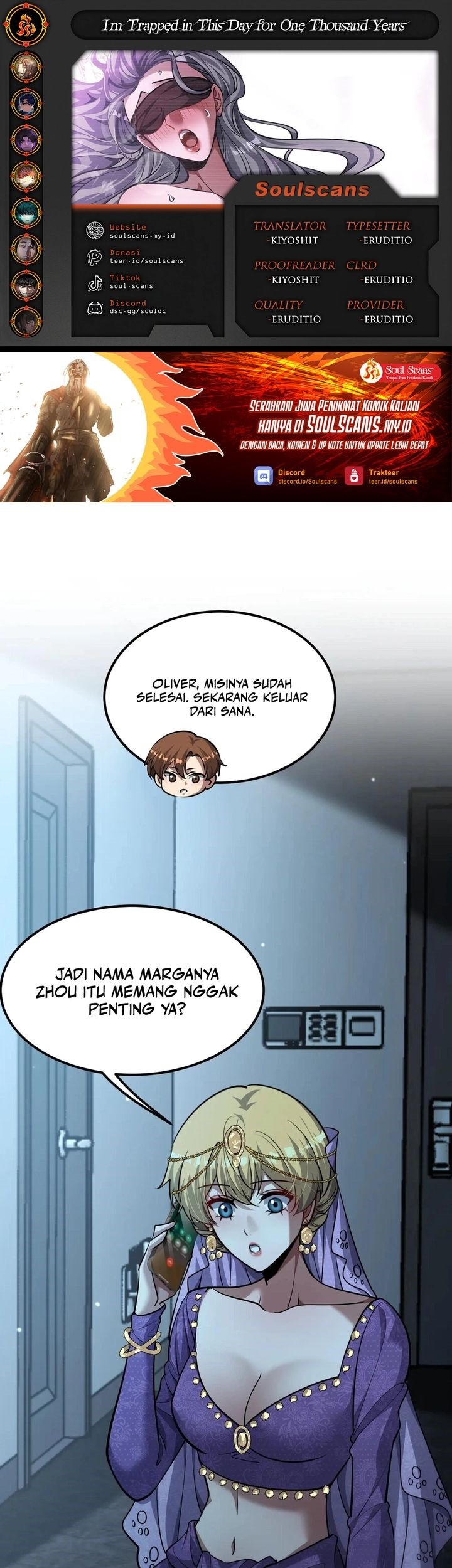 Baca Komik I’m Trapped in This Day for One Thousand Years Chapter 190 Gambar 1
