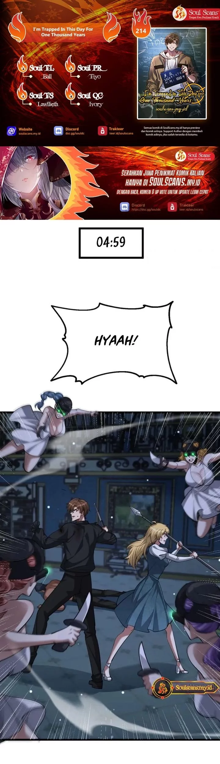 Baca Komik I’m Trapped in This Day for One Thousand Years Chapter 214 Gambar 1