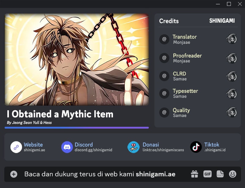 Baca Komik I Obtained a Mythic Item Chapter 131 Gambar 1