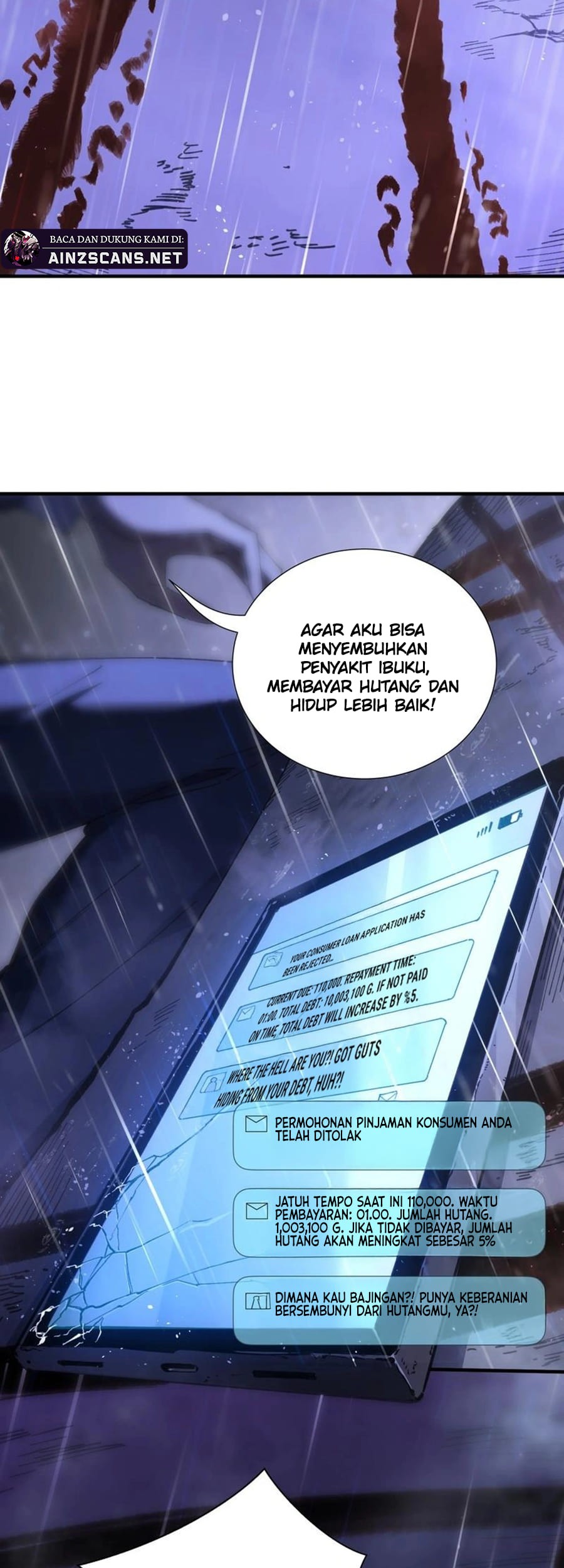 I Owe A Billion Dollars And I am Forced to Become A Worker For An Evil God Chapter 1 Gambar 5